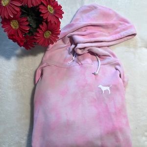 Pink hoodie